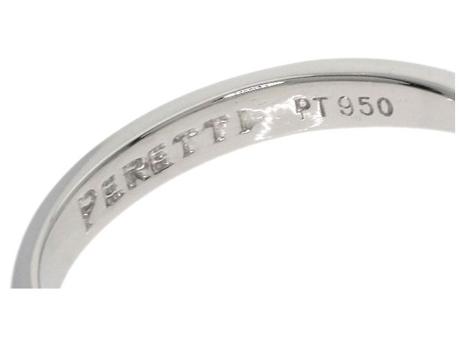Autre Marque Tiffany & Co. Open Heart Ring mit 2 Diamanten aus Platin - Ansicht 5