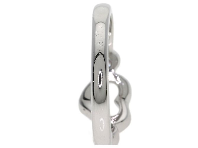 Autre Marque Tiffany & Co. Open Heart Ring mit 2 Diamanten aus Platin - Ansicht 8