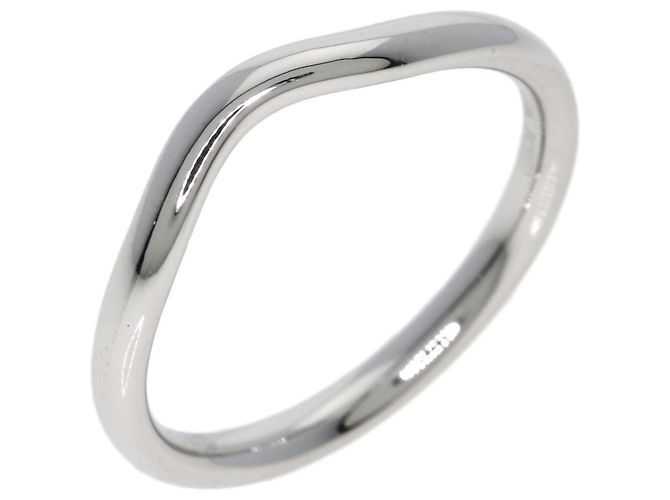 Autre Marque Tiffany & Co. Platin-Bandring geschwungen - Ansicht 2