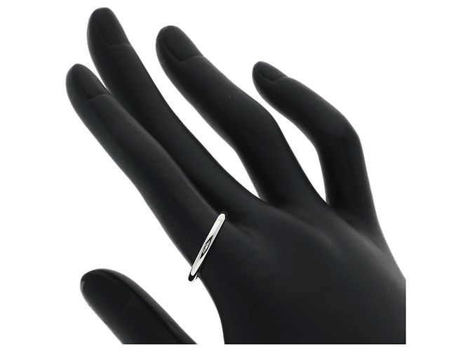 Autre Marque Tiffany & Co. Ehering aus Platin - Ansicht 5