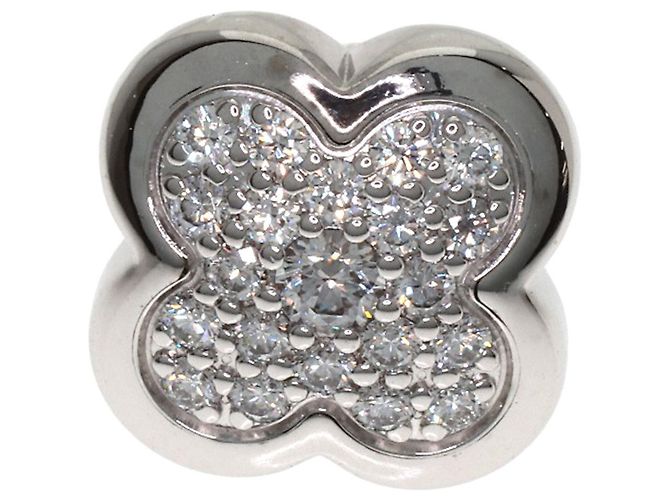 Orecchini Van Cleef & Arpels Pure Alhambra Diamanti - vista 6