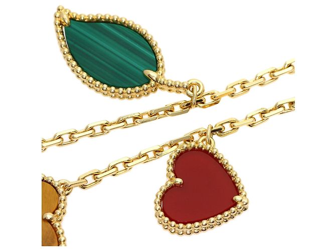 Bracciale Lucky Alhambra 4 Motivi in Madreperla Van Cleef & Arpels - vista 6