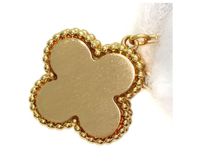 Collana Van Cleef & Arpels Alhambra Malachite e Diamanti - vista 6