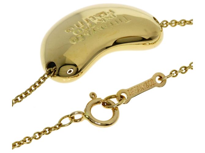 Autre Marque Collana Bean Tiffany in oro giallo 18K - vista 2