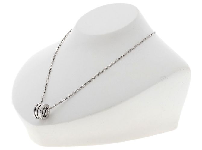 Bulgari Collana Bvlgari B-zero1 in oro bianco 18K - vista 5