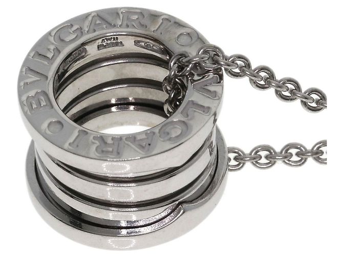 Bulgari Bvlgari B-zero1 Halskette aus 18K Weißgold - Ansicht 2