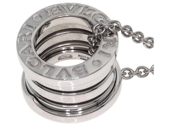 Bulgari Bvlgari B-zero1 Halskette aus 18K Weißgold - Ansicht 6