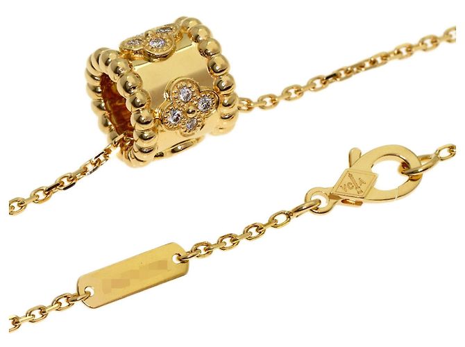 Collana Perlee Trifoglio Diamanti Van Cleef & Arpels - vista 2