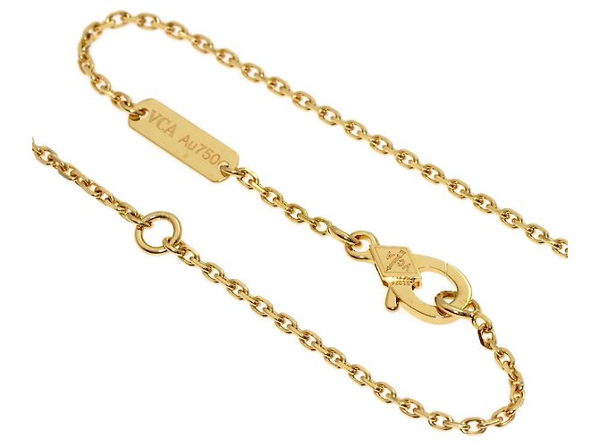 Collana Perlee Trifoglio Diamanti Van Cleef & Arpels - vista 3