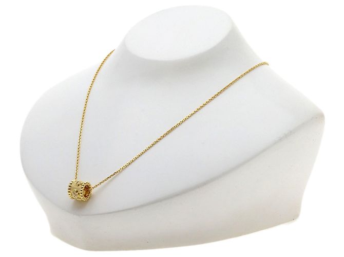 Collana Perlee Trifoglio Diamanti Van Cleef & Arpels - vista 4