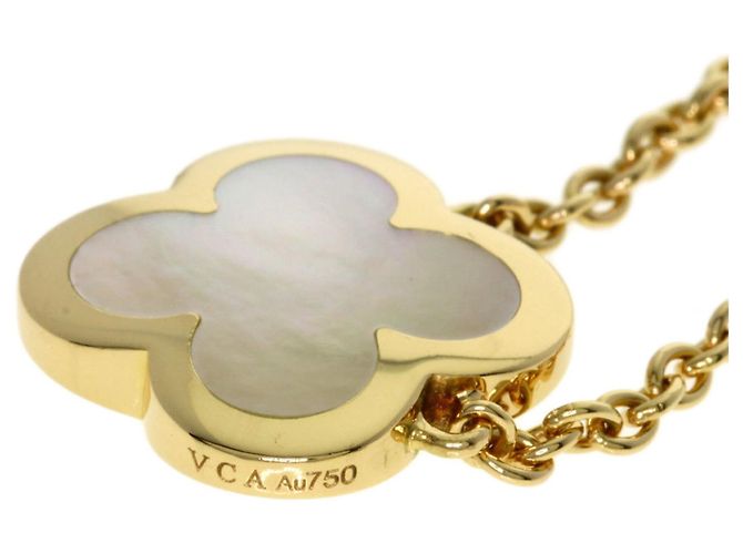 Collana Pure Alhambra in madreperla Van Cleef & Arpels - vista 4