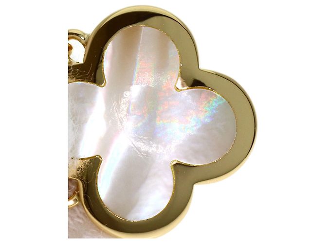 Collana Pure Alhambra in madreperla bianca Van Cleef & Arpels - vista 8