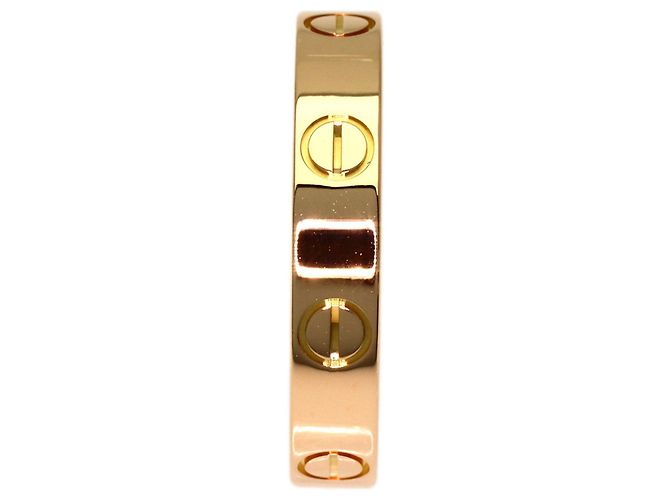 Anello Cartier Mini Love in oro rosa 18K - vista 3
