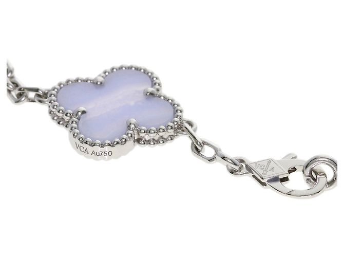Bracciale Van Cleef & Arpels Alhambra Calcedonia - vista 5