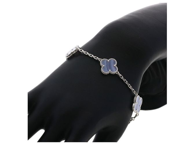 Bracciale Van Cleef & Arpels Alhambra Calcedonia - vista 6