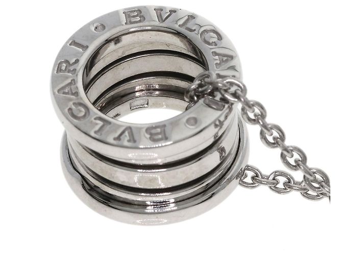 Bulgari Collana Bvlgari B-zero1 in oro bianco 18K - vista 7