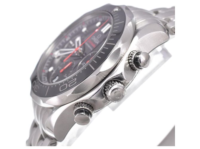 Omega Seamaster Diver 300M Chronometer Chronograph Automatic Stainless Steel 42 - vista 3
