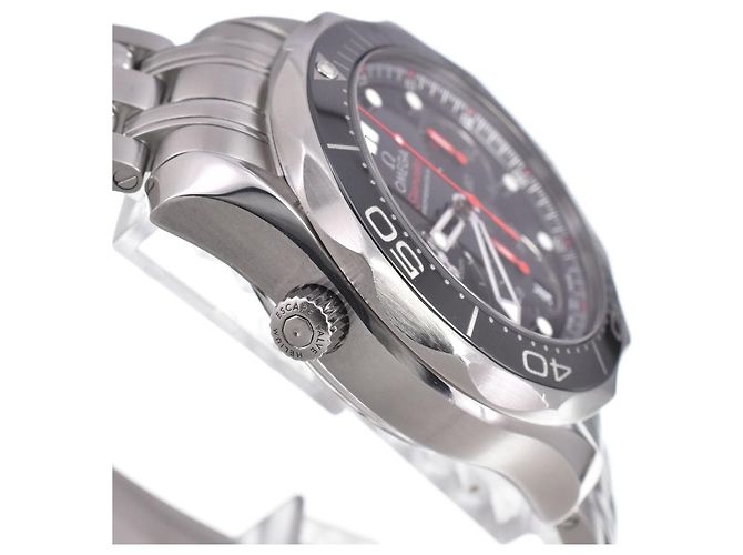 Omega Seamaster Diver 300M Chronometer Chronograph Automatic Stainless Steel 42 - vista 5
