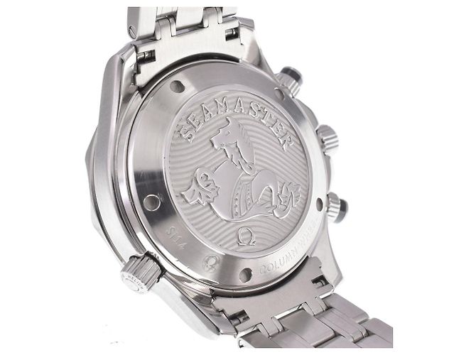 Omega Seamaster Diver 300M Chronometer Chronograph Automatic Stainless Steel 42 - vista 6