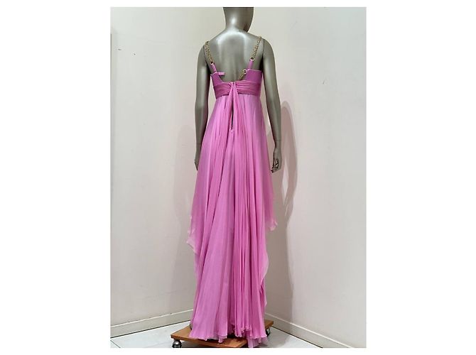 Gianni Versace Pink Runway Abendkleid IT 40 gebraucht - Ansicht 3