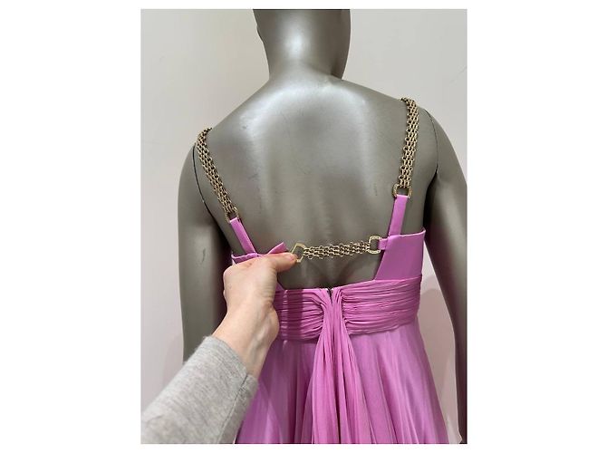 Gianni Versace Pink Runway Abendkleid IT 40 gebraucht - Ansicht 4