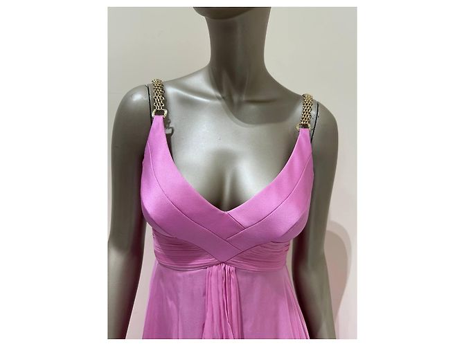 Gianni Versace Pink Runway Abendkleid IT 40 gebraucht - Ansicht 5
