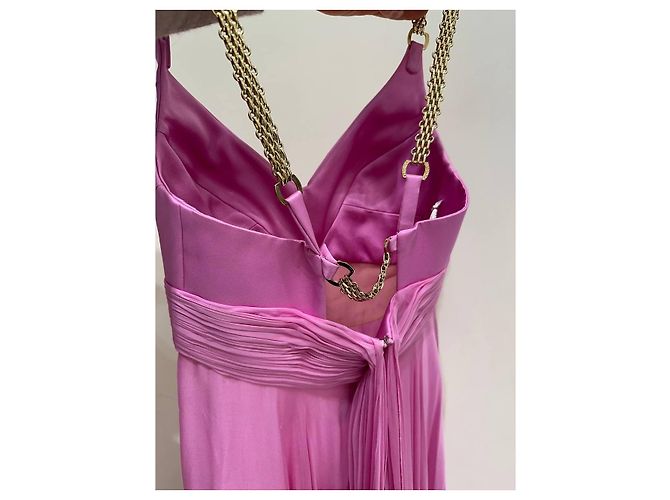 Gianni Versace Pink Runway Abendkleid IT 40 gebraucht - Ansicht 8