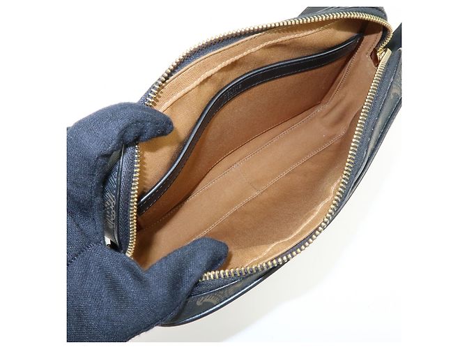 Céline Celine Logo Messenger Triomphe Coated Canvas Medium - vista 5