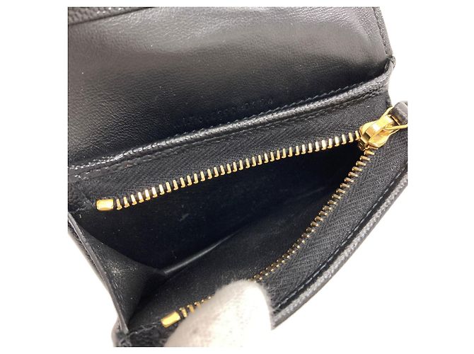 Autre Marque Saint Laurent Cassandra Bi-fold Ledergeldbörse - Ansicht 5