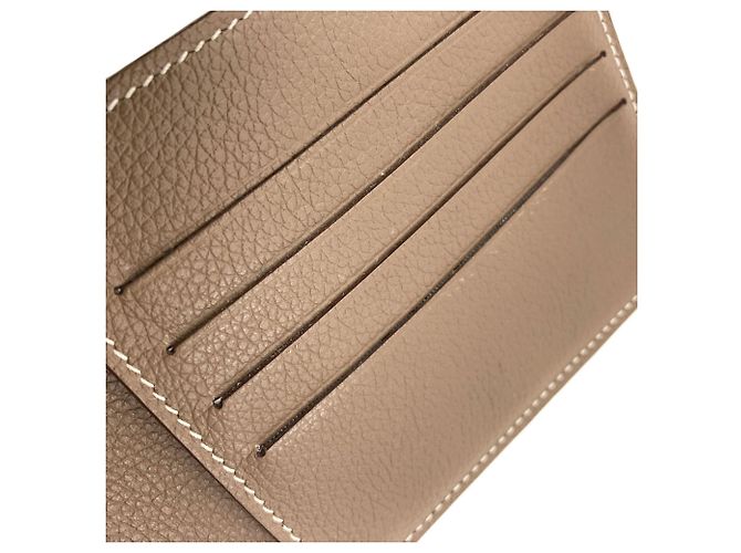 Hermès Hermes Citizen Twill Compact Silk Bi-Fold Wallet - view 11