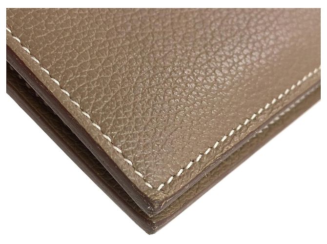 Hermès Hermes Citizen Twill Compact Silk Bi-Fold Wallet - view 14