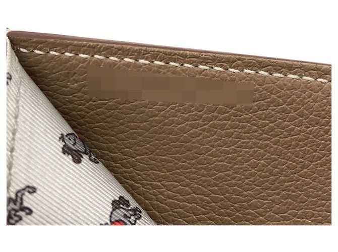 Hermès Hermes Citizen Twill Compact Silk Bi-Fold Wallet - view 7