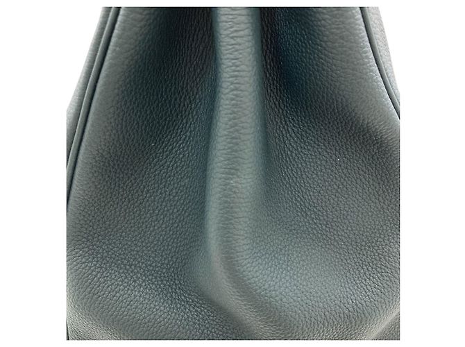Hermès Borsa Hermes Birkin 40 Officer Vert Cypres - vista 20