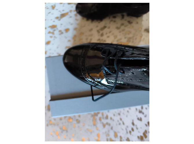 Scarpe Minelli in vernice nera - vista 7