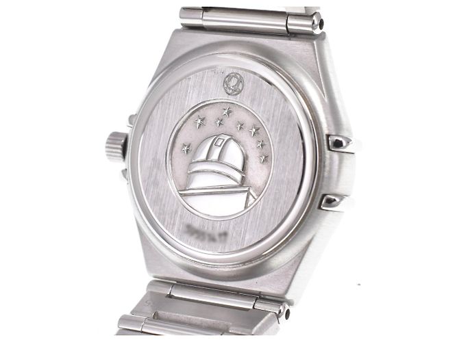 Omega Constellation Quartz Stainless Steel mit Diamantlünette und Diamantindizes 22 - Ansicht 6