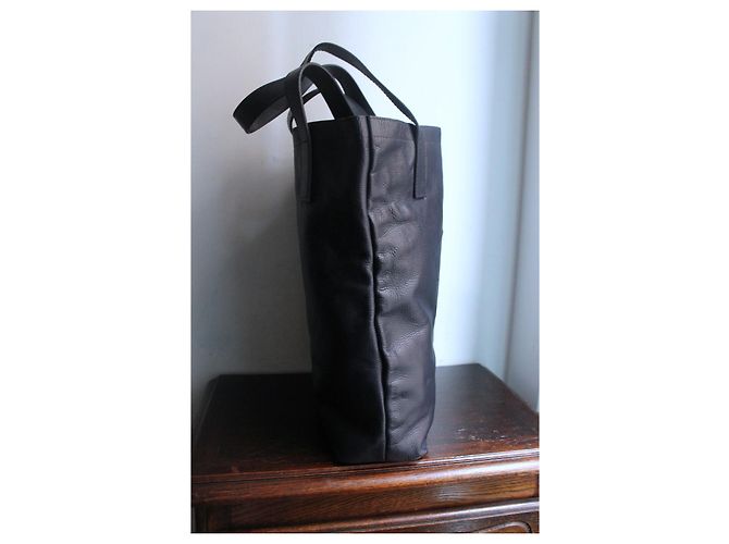 Chopard Borsa a Mano in Pelle Grana Blu Navy - vista 5