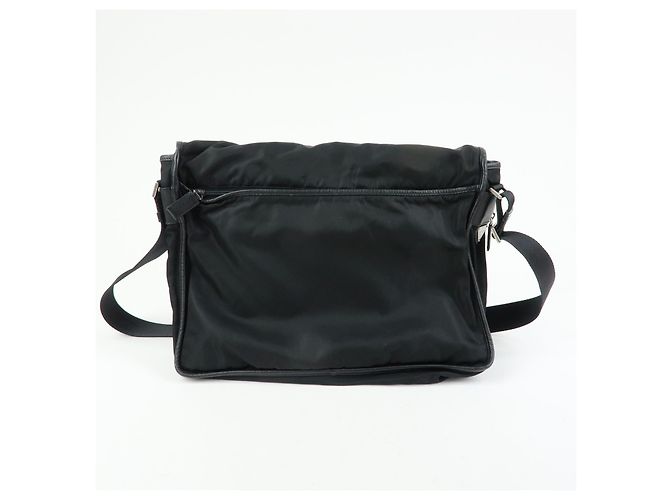Borsa Messenger Prada Buckle Tessuto Medium - vista 2