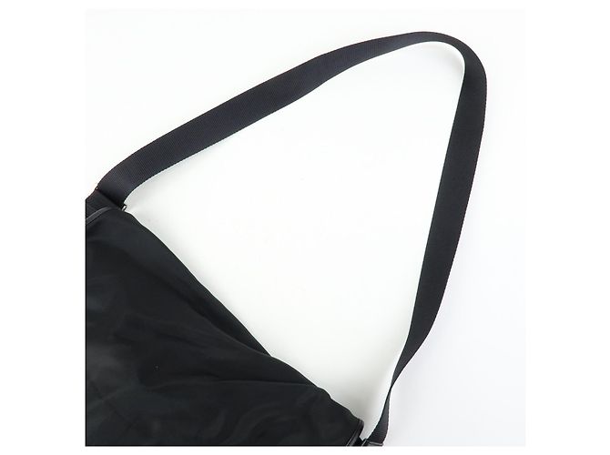 Borsa Messenger Prada Buckle Tessuto Medium - vista 7