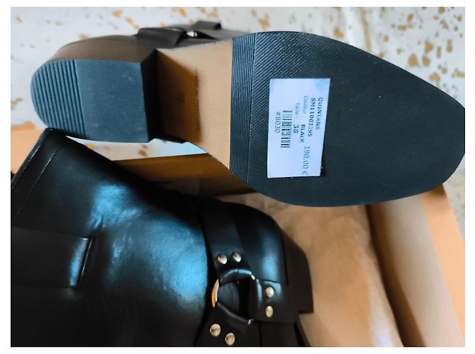 Stivaletti in pelle nera Steve Madden - vista 7
