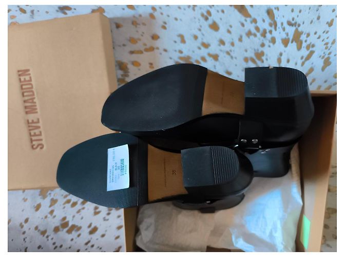 Stivaletti in pelle nera Steve Madden - vista 8