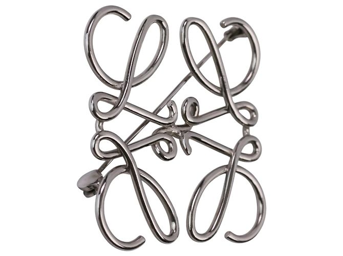 Spilla Anagram Loewe Argento - vista 3