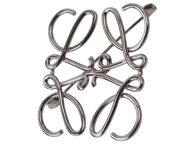 Spilla Anagram Loewe Argento - vista 4