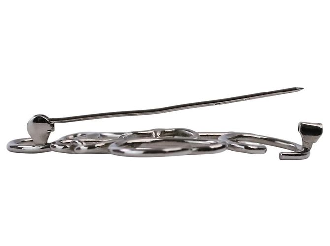 Spilla Anagram Loewe Argento - vista 8