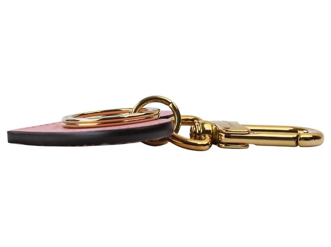 Louis Vuitton Monogram Vernis Portefeuille Cool Love Lock Heart Keychain - vista 6