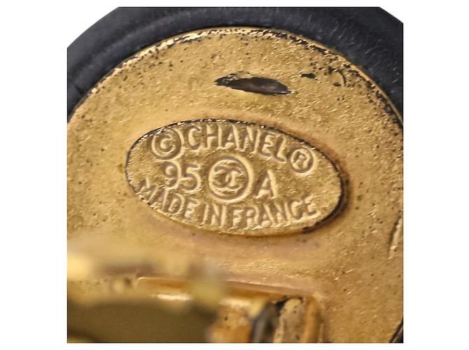 Orecchini CHANEL 95A Vintage Coco Mark Circle - vista 11