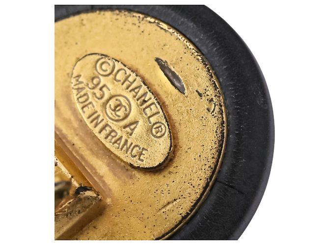 Orecchini CHANEL 95A Vintage Coco Mark Circle - vista 12