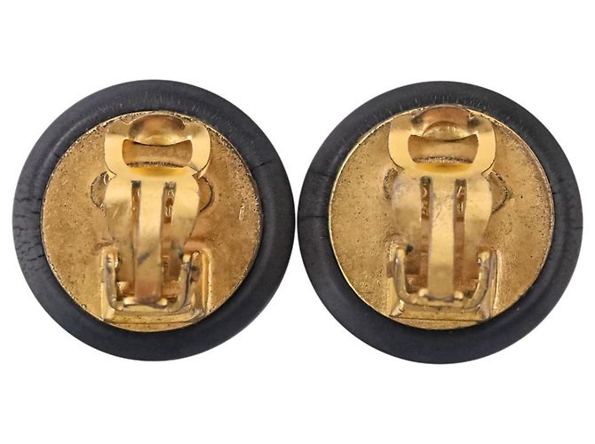 Orecchini CHANEL 95A Vintage Coco Mark Circle - vista 6