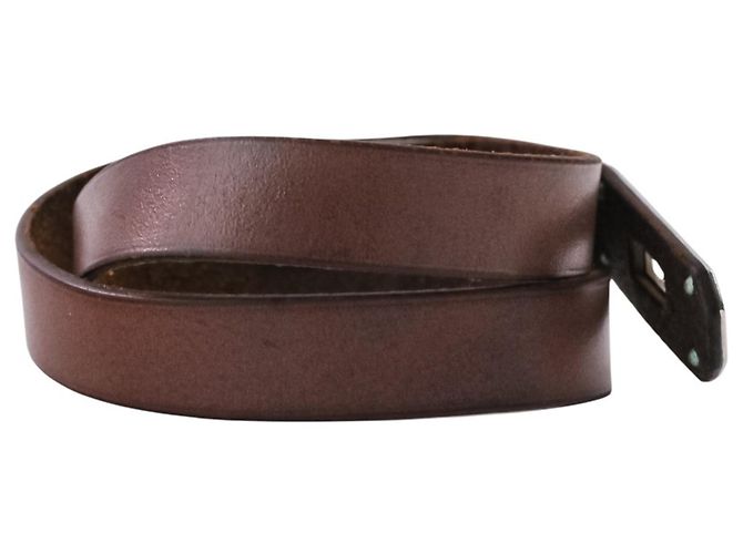 Hermès Bracciale Choker in pelle Hermes Kelly Double Tour - vista 7