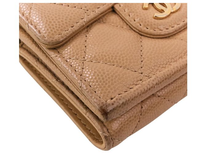 Billetera compacta Chanel Classic Small Flap Matelassé - vista 11
