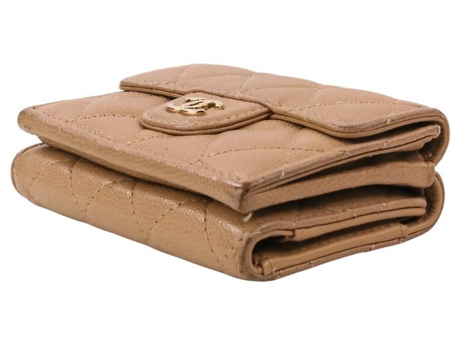 Billetera compacta Chanel Classic Small Flap Matelassé - vista 3
